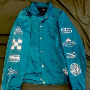 Vintage Retro Racer Bomber Jacket